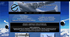 Desktop Screenshot of especialistasenaeronautica.com